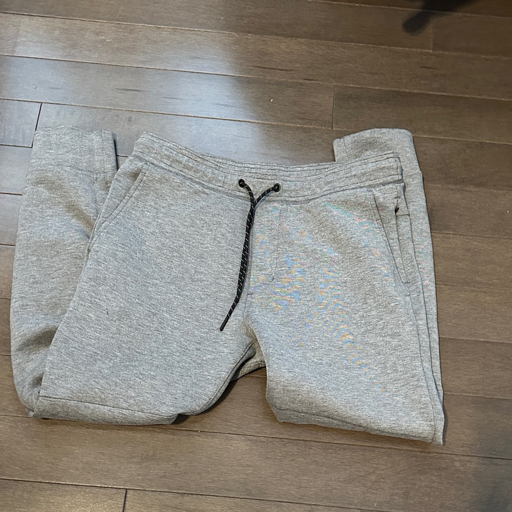 American Eagle Outfitters Gray Joggers with Black Accents